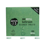 Ditch3 Bathroom Cleaner Tablets Refill (100 Pack)