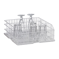 Winterhalter 3 Row Wire Glass Rack to suit UC-S - 400x400mm