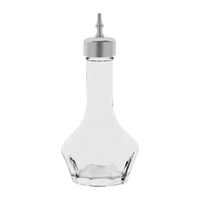 Zanzi Bitters Bottle Glass with Mirror Lid 50ml - 19x37x120mm