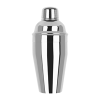 Zanzi Classic Club Cocktail Shaker 3pc Stainless Steel - 300ml