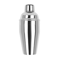 Zanzi Classic Club Cocktail Shaker 3pc Stainless Steel - 500ml