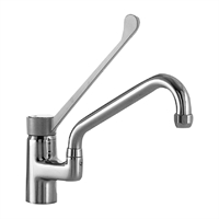 Electrolux Prof Elbow operated mixer tap with short spout 3/4", single hole