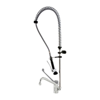 Electrolux Prof Elbow operated tap with spray arm and spout, single hole