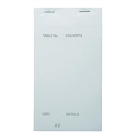 Olympia Recyclable Carbonless Waiter Pad Duplicate Large (50 Pack)