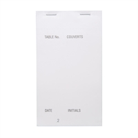 Carbonless Waiter Pad Triplicate (50 Pack)