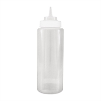 Squeeze Bottle Wide Mouth - 1.0Ltr