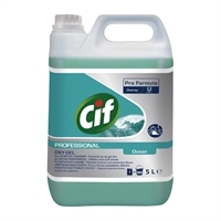 CIF Pro Formula Oxy-Gel Ocean All-Purpose Cleaner Concentrate 5Ltr (2 Pack)