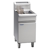 Waldorf by Moffat Freestanding Twin Pan Gas Deep Fryer 26Ltr FN8226G