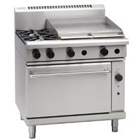 Waldorf by Moffat 2 Burner Propane Gas Range Oven & Griddle Plate RN8616GC