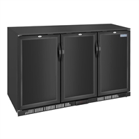 Polar G-Series Back Bar Cooler with 3 Solid Doors 320 Ltr