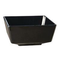 APS Float Square Bowl Black 190x190mm