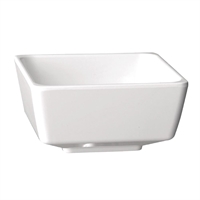 APS Float Square Bowl White 190x190mm