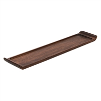 Churchill Alchemy Wooden Rectangular Trays 100x460mm (4 Pack)