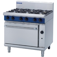 Blue Seal by Moffat 6 Burner Propane Gas Oven Range G506D