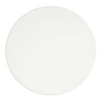 Bolero Pre-drilled Round Tabletop White 600mm Bolero Pre-drilled Round Tabletop White 600mm