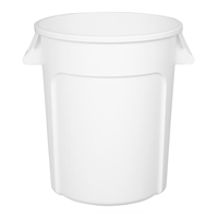 Conteneur rond blanc Vogue 76L