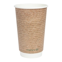 Vegware Compostable Hot Cups 455ml / 16oz (400 Pack)