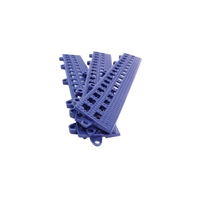 COBA Blue Female Edge Flexi-Deck Tiles (3 Pack)