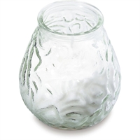 Bolsius Clear Lowboy Candles Bar Lights (12 Pack)