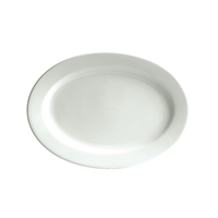 Australian Fine China Bistro Oval Plates 355mm