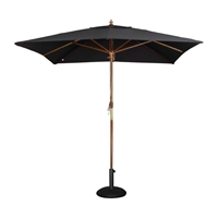 Parasol carré Bolero 2,5m noir