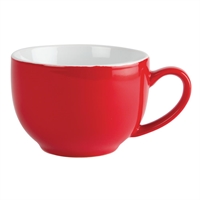 Tasses à cappuccino Olympia Café rouges 340 ml (lot de 12)