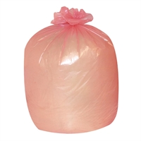 Jantex Large Medium Duty Bin Bags Red 80Ltr (200 Pack)