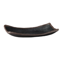 APS Marone Melamine Platter Black 265x165mm