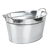 Beaumont Galvanised Steel Wine And Champagne Tub