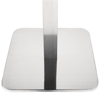 Plateau de table rond 600mm épaisseur 48mm effet bois gris