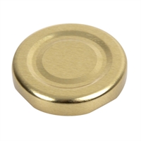Artis Gold Cap for Mini Milk Bottles (18 Pack)