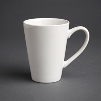 Olympia Cafe Latte Cups White 340ml (12 Pack)