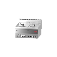 Gastro M 600 gas friteuse 2x 8Ltr 60/60 FRG