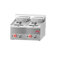 Gastro M 600 elektrische friteuse 2x 10Ltr 60/60 FRE