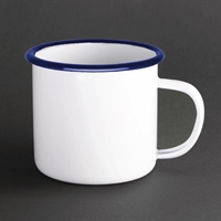 Mug en acier émaillé Olympia (lot de 6)