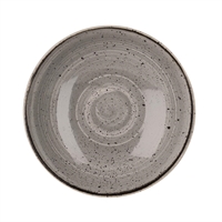 Churchill Stonecast Round Coupe Bowls Peppercorn Grey 220mm