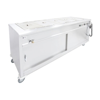 Parry Mobile Servery with Bain Marie Top MSB