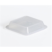 KH Healthcare Lid to fit Square Bowl Clear (12 Pack)