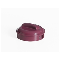 KH Healthcare Lid for Beverage Pourer Burgundy 250ml (12 Pack)