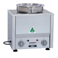 Roband Counter Top Bain-Marie c/w 1 x 200mm round (7.25L) Pot & Lid (B2B)