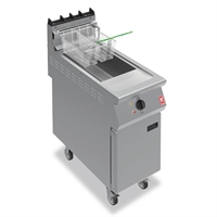 Falcon F900 Free Standing Gas Filtration Fryer on Castors G9341F