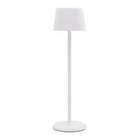 Securit Weiße dimmbare LED-Tischleuchte Georgina inkl. magnetischem Ladekabel