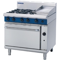Blue Seal by Moffat 900mm Oven Range with 4 Burners and Griddle LPG G506C