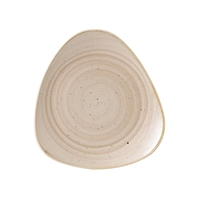 Churchill&nbsp;Stonecast Triangle Plates Nutmeg Cream 311mm (6 Pack)