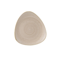 Churchill&nbsp;Stonecast Triangle Plates Nutmeg Cream 229mm (12 Pack)