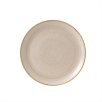 Churchill&nbsp;Stonecast Round Coupe Plates Nutmeg Cream 324mm (6 Pack)