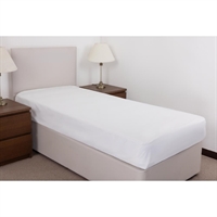 Essentials Temir Flat Sheet Ivory Single