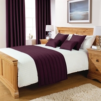 Comfort Simplicity Eyelet Curtains Purple