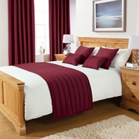 Comfort Simplicity Eyelet Curtains Raspberry
