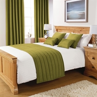 Comfort Simplicity Eyelet Curtains Lime